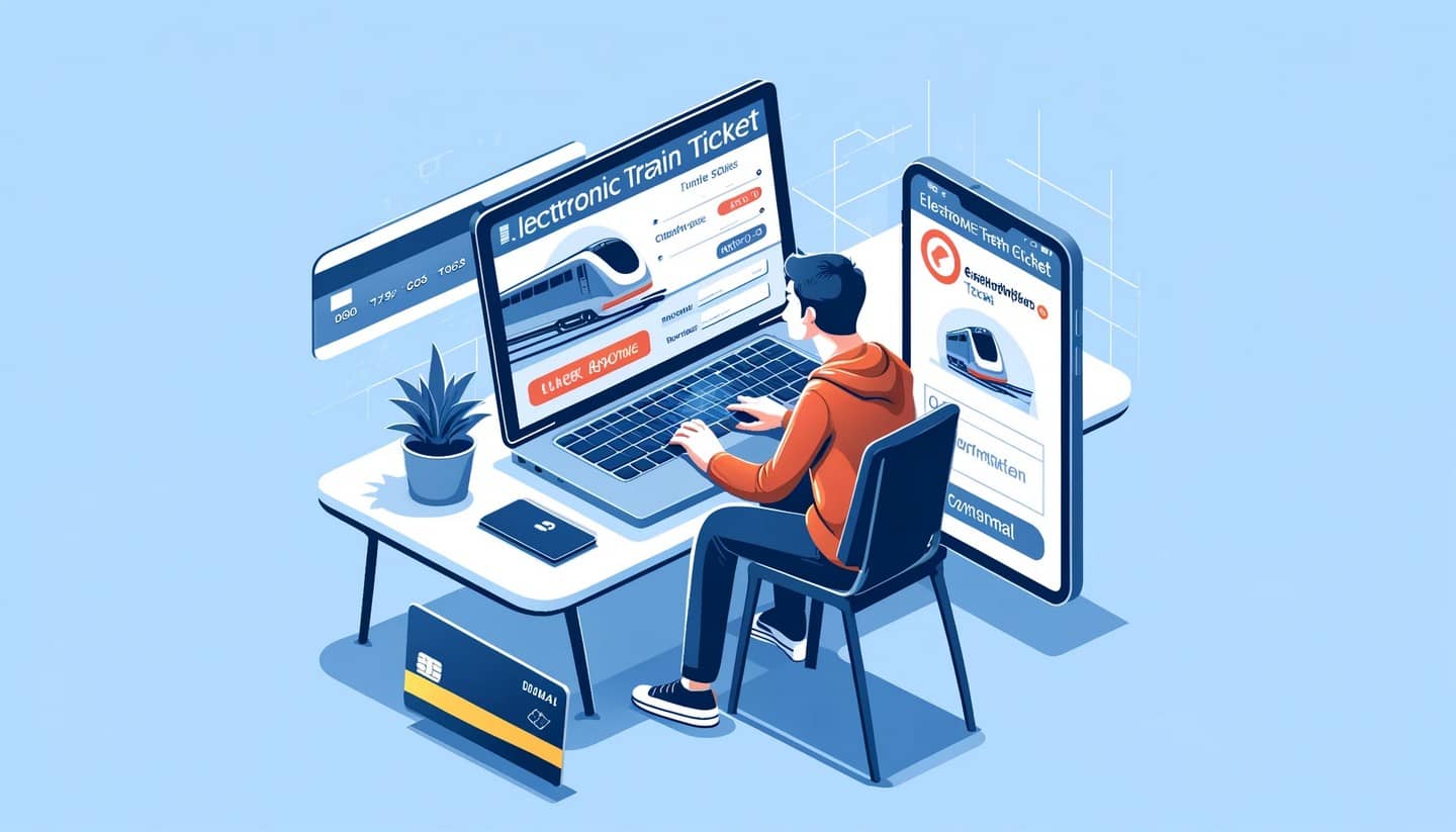 Как​ ​купить​ ​электронный​ ​билет​ ​на​ ​поезд
