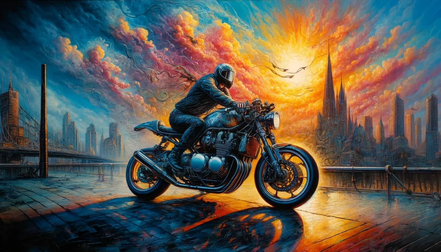 Мотоцикл и искусство